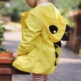 thumbnail image 1 of Baby Boys Girls Cartoon Dinasour Duck Raincoat Rian Jacket Toddler Cute Hoodie Zipper Coat 1-5Y, 1 of 7