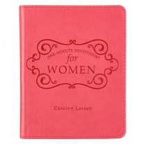 One-Minute Devotions for Women Pink Faux Leather