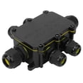 thumbnail image 4 of Cable Connector Case Waterproof Junction Box IP68 Plastic Universal Electrical Boxes 450VAC 24A Electrical Boxes, 4 of 7