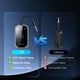 thumbnail image 3 of Transmisor y Receptor Bluetooth 5.4 de Doble Enlace para Auriculares/Audio HD. Transmisor Inalámbrico para Avión, TV, Coche y Gimnasio., 3 of 5