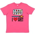 thumbnail image 3 of Inktastic Painting I Love Art Youth T-Shirt, 3 of 5