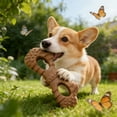 thumbnail image 5 of Wooden Dog Chew Bone Toy, Durable Teething Stick for Puppies & Dogs, Textured Pet Toy for Teeth Cleaning & Anxiety Relief,Brown D, 5 of 6