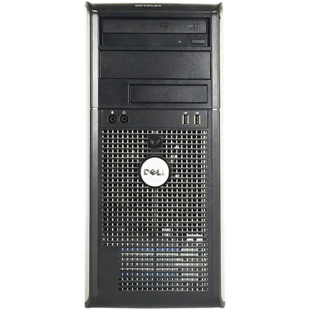 Refurbished Dell OptiPlex 745 Tower Desktop PC with Intel Core 2 Duo E6700 Processor, 4GB Memory, 250GB Hard Drive and Windows 10 Home (Monitor Not (The Best Tower Defense Games For Pc)