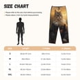 thumbnail image 3 of Sikiie Lakeside Flower Field Cat Women’s Ultra-Soft Comfy Lounge Pants Sleepwear Comfy Lounge Pants Drawstring Sleep Bottoms with PocketsXX-Large, 3 of 6