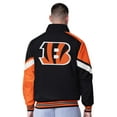 thumbnail image 2 of Men's G-III Extreme Black Cincinnati Bengals Strong Arm Reversible Full-Zip Jacket, 2 of 4