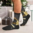 thumbnail image 7 of Disketp 2025 Happy New Year 1 Unisex Mid-Calf Socks Lightweight Breathable Ventilation Ankle Socks, 7 of 7