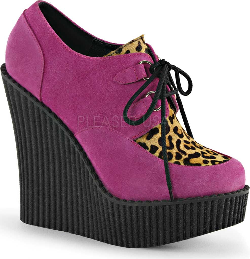 Women's Demonia Creeper 304 Wedge Oxford