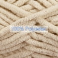 thumbnail image 5 of 3Skeins Chenille Yarn Blanket Yarn 3x100g/10.5oz Gauge 5# Bulky Polyester Soft Knitting for Crochet Weaving Bag Scarf Hat, 3x68m(223yds), 5 of 7