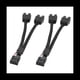 thumbnail image 1 of 2 Piezas de Cable de ExtensióN USB para Placa Base de Computadora de 9 , 1 Hembra a 2 Macho y Splitter Audio HD Cable de ExtensióN para PC DIY, 1 of 5