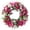 Pink, variant on FENGGHAO Mothers Day 19.7 Inch Artificial Pink Tulip Door Wreath Spring Floral Wreath for Front Door Everlasting Decoration for Mom