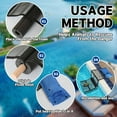 thumbnail image 3 of HUJIANN 3 Pcs Pool Animal Escape Ramp - Durable Non-Slip Critter Rescue Device for Frogs, Mice, Rats, Small Wildlife - Safe Swimming Pool Wildlife Saver for Inground/Above Ground Pools KY618-632, 3 of 5