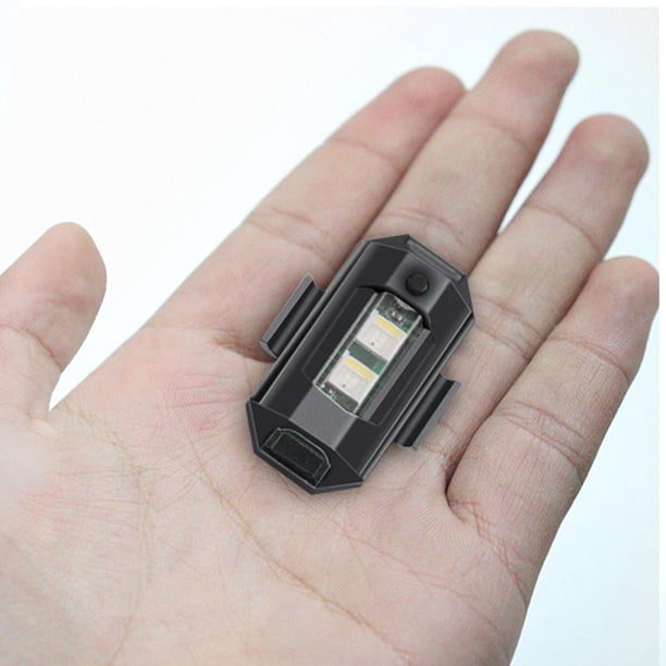 Luz de advertencia nocturna LED resistente al agua Bsvklp con carga USB 3 colores