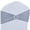 Grey, variant on Spandex Chair Sashes Bows 30PCS Premium Stretch Chair Cover Band with Buckle Slider Universal Elastic Chair Ties for Wedding Party Ceremony Reception Banquet Decoration (Metallic Silver)
