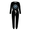thumbnail image 4 of Moxiu Christmas Set Women,Sweatsuits for Women Sets 2 Piece Christmas Outfits Glitter Xmas Tree Print Casual Lounge Sets Holiday Two Piece Sweat Suits Joggers Tracksuit Multicolor,S, 4 of 4