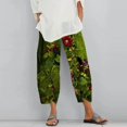 thumbnail image 1 of Pntutb Pantalones de siete puntos con estampado escénico de personalidad callejera de moda para mujer Pntutb Pntutb-7111, 1 of 3