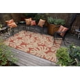 thumbnail image 2 of Liora Manne Terrace Fronds Rust Indoor/Outdoor Rug 7'10" x 9'10", 2 of 2