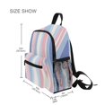 thumbnail image 3 of FORMRS Kids School Backpack with Front Zippered Pocket 12" Student Travel Daypack, Abstract Pink, 3 of 6