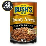 Bush's Honey Sweet Baked Beans, Canned Beans, 28 oz Can