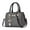 Dark Gray, variant on Purses and Handbags for Women Tote Shoulder Bag Satchel Black Purse PU Leather Top Handle for ladies