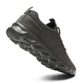 thumbnail image 4 of Mens Shoes Casual Sneakers Low Top Walking Shoes Breathable Mesh Sport Shoes Black Size 7, 4 of 7