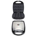 thumbnail image 1 of Electric Mini Donut Maker, Donut Maker Dual Sided Heating  For Breakfast, 1 of 8
