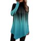 thumbnail image 1 of Blusas Para mujer Elegantes Gibobby Túnica Verde Azul Geométrico A Cuadros Estampado Manga Larga Casual Vintage Boho Étnico Escote Redondo Largo XL, 1 of 4