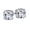 Platinum, variant on 1 to 5 Carat IGI Certified LAB-GROWN Asscher Cut Diamond Earrings 4 Prong Screw Back Ultra Premium Collection (E-F Color, SI1-SI2 Clarity) 14K White Gold 1 Carat