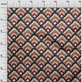 thumbnail image 2 of oneOone Polyester Lycra Fabric Argyle Style Ikat Print Sewing Fabric BTY 56 Inch Wide, 2 of 4