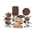 thumbnail image 4 of The Pioneer Woman 32-Piece Nonstick Cast Aluminum Cookware and Kitchen Utensil Set, Brown, 4 of 8