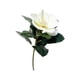 thumbnail image 2 of Flor de magnolias artificiales tallo 14,2 pulgadas ramo de magnolia falsa Arreglo floral de plástico blanco o rosa Jarrón centro de mesa Decoración para bodas, 2 of 6