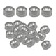 thumbnail image 1 of 100 tapones de rosca M4 para accesorios de iluminación, tapones de rosca decorativos de hierro moleteado Plata, 1 of 9