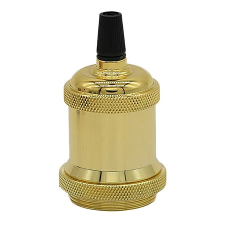 

Vintage Lamp Base Lamp Head Color Light Aluminum Light Socket E27 Screw Bulb Base Bed Room Retro Fittings Lamp Holder B