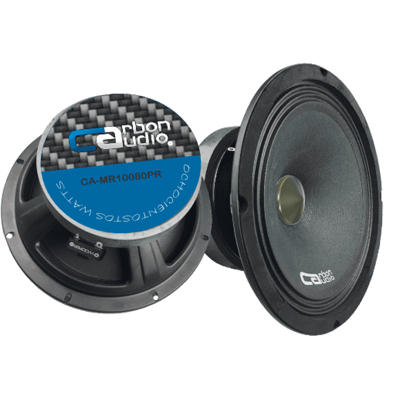 MEDIO RANGO 8 PULGADAS SERIE PRO CARBON AUDIO 80W 4 OHMS