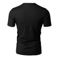 thumbnail image 4 of H2H Mens Casual Premium Slim Fit Henley Short Sleeve T-Shirts (CMTTS254), 4 of 6