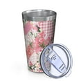 thumbnail image 2 of 16oz Tumblers Pioneer Flower Stainless Steel Vacuum Insulated Double Wall Travel Tumbler Cups Mug with Lid and Straw,Cleaning Brush for Coffee,Tea, 2 of 4