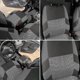 thumbnail image 2 of Protector de asiento de coche bordado cubierta de asiento de banco de coche para camión SUV (gris) Likrtyny  Accesorios para autos y motos, 2 of 9