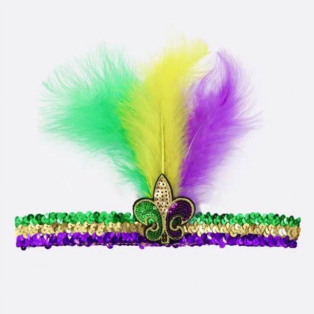Diadema de plumas para fiestas, festivales, espectáculos, festivales, carnavales, joyas