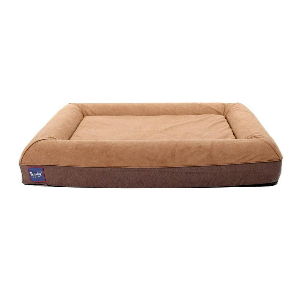 Laifug Large Waterproof Orthopedic Soft Memory Foam Dog Bed Mattress