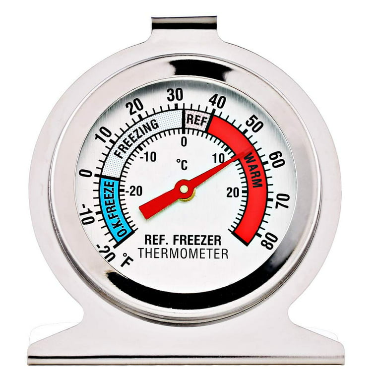 4 Pack Refrigerator Thermometer 30~30c/20~80f Classic Fridge