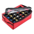 thumbnail image 1 of Caja de almacenamiento para adornos Tiny Tim Totes con tapa con cierre, 48 compartimentos, 1 of 9