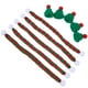 thumbnail image 4 of 5 conjuntos Botella de vino mini bufandas sombreros de navidad adornos de vino, 4 of 6