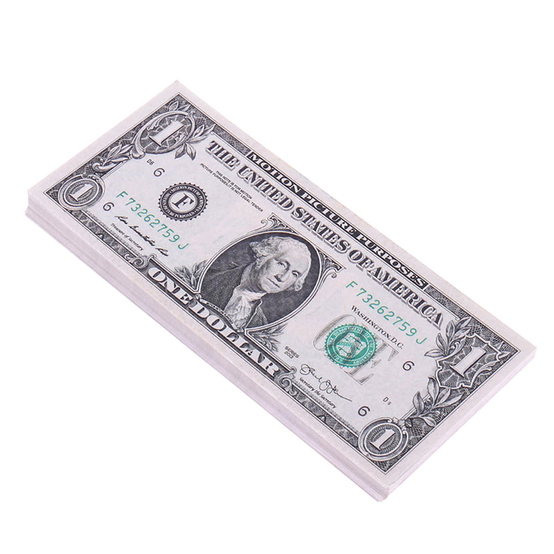 DOLLAR BILL W/clear protector sleeve ITEN-H 1-Thinking of You I Care 