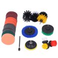 thumbnail image 1 of 37Pcs Drill Brush Power Scrubber 1/4in Hex Shank PP Cleaning Tool Attachment Set Kit, 1 of 5