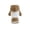 A001- Coffee, variant on Dog Coat with Harness Built In, Cozy Fleece Dog Sweater with Pouch for Small Breeds, Small Dog Clothes for Boys & Girls, Dog Winter Outfit for Cold Weather, Extra Small Dog
