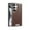 Coffee, variant on for Samsung Galaxy S25 Back Case, PU Leather Silver Plating PC Frame, Stylish Lightweight Ultra Slim Shockproof Protective Magnetic Phone Case Cover for Samsung Galaxy S25 - Black