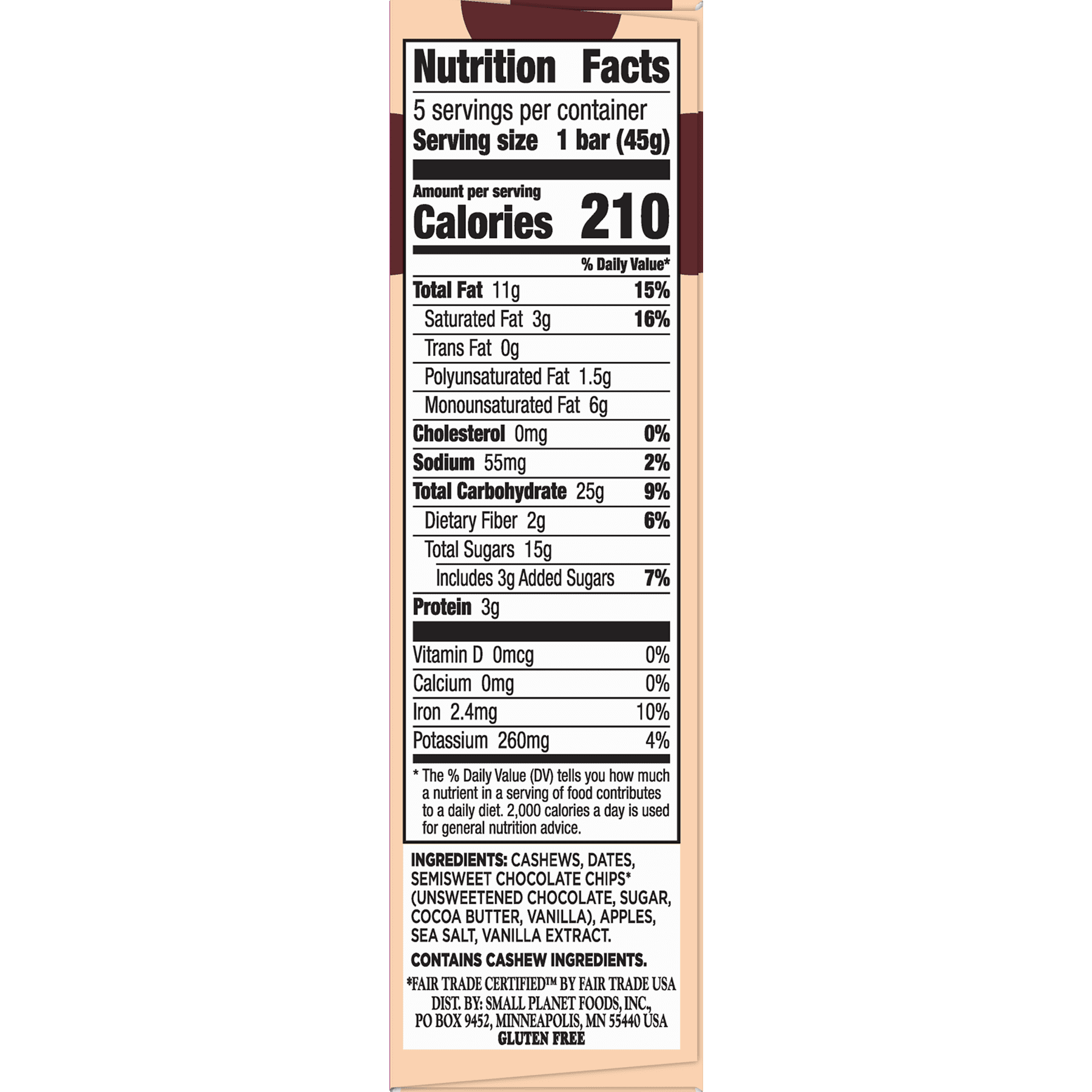 Lara Bar Nutritional Facts Besto Blog