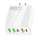 thumbnail image 3 of Cargador rápido QC3.0+PD20W con 3 puertos USB y adaptador funcional tipo C para cargar teléfonos inteligentes, 3 of 6