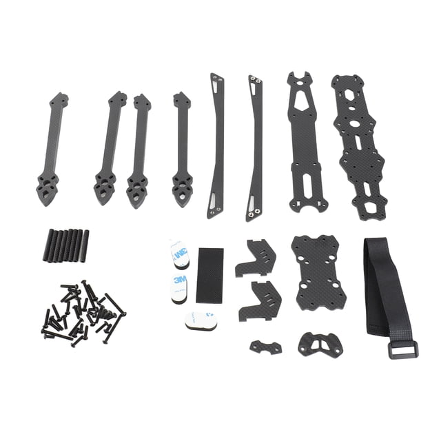 Marco Kit de Marco de drones 3K fibra de carbono fibra de carbono conjunto de cuadros entre eJes de 295 mm de 6 mm de espesor de brazo para el brazo de 6 mm para mark4 v2 7 7