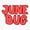 1pcs, variant on June Bug Red Insect Art Vinyl Decal Sticker