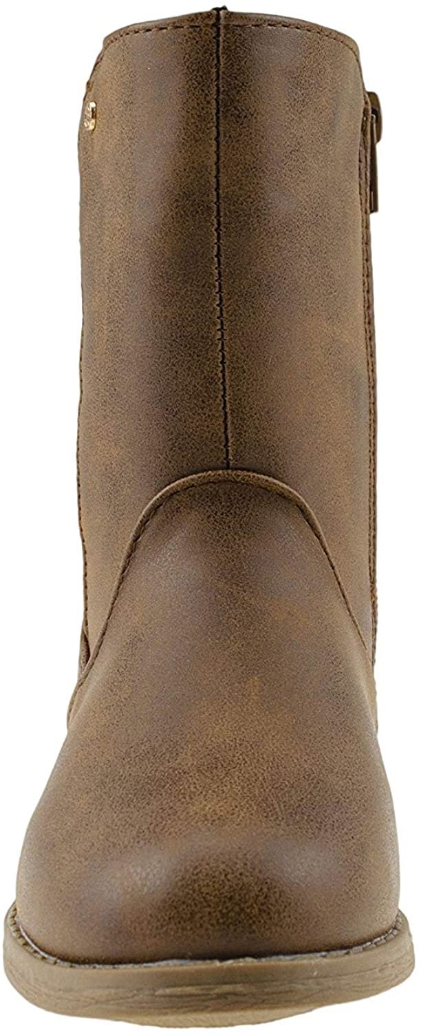 Rampage Toddler Girls’ Little Kid Slip On Tall High Winter Boots with Stud Embellishment Taupe Size 8 - image 2 of 4